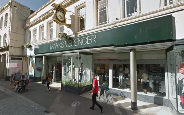 M&S store in Falmouth