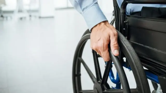 Person in wheelchair