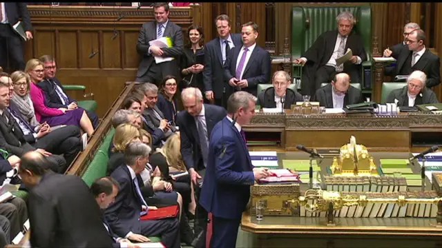 David LIdington in chamber