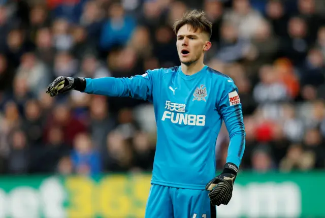 Goalkeeper Freddie Woodman