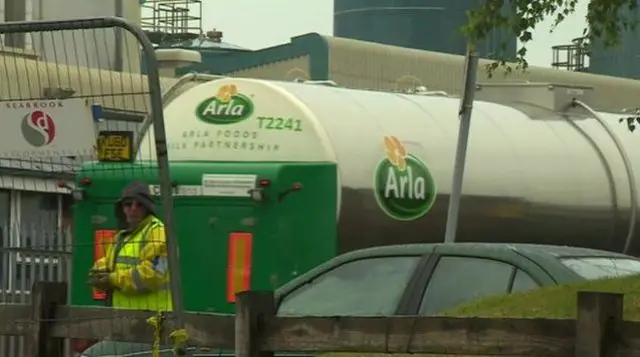 Arla lorry