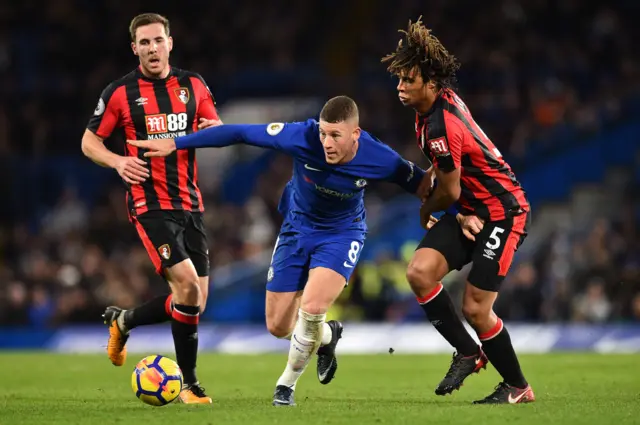 Ross Barkley in action