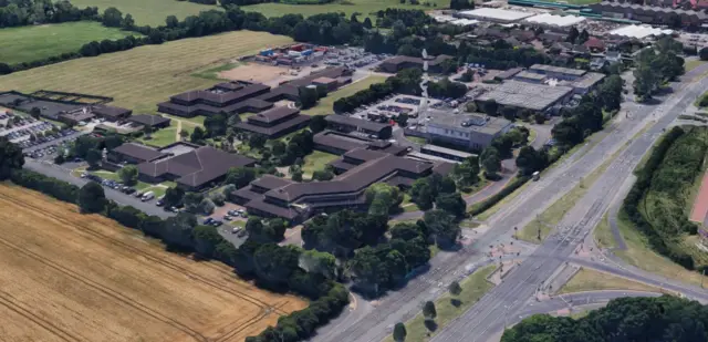 Leicestershire Police headquarters in Enderby