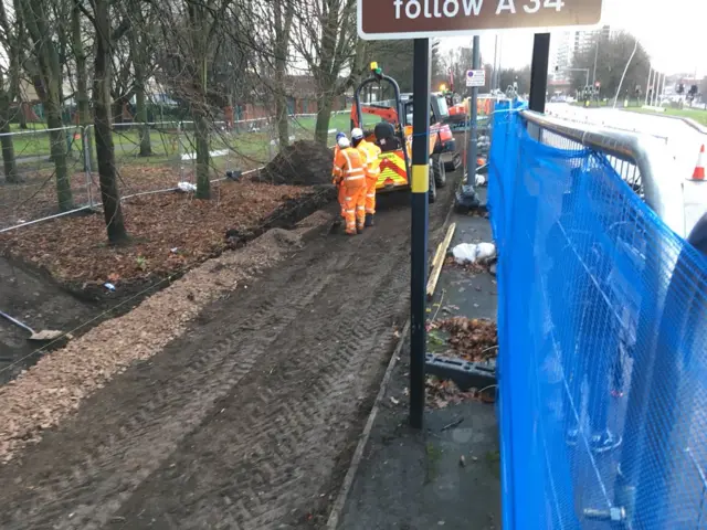 Cycle lane