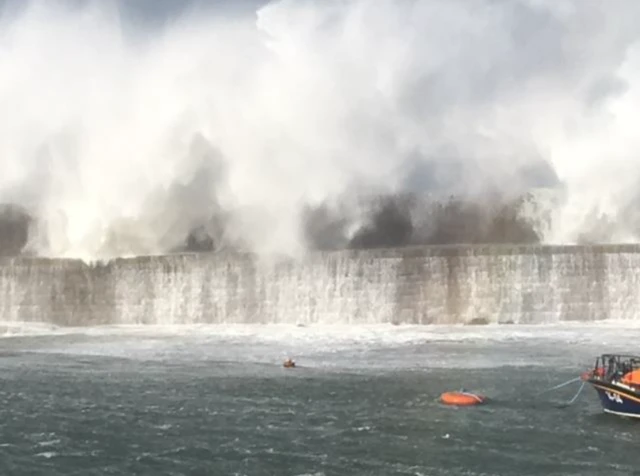 Alderney breakwater
