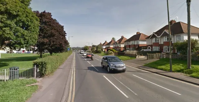 A stretch of Holme Lacy Road in Hereford