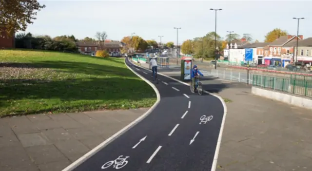 Cycle superhighway