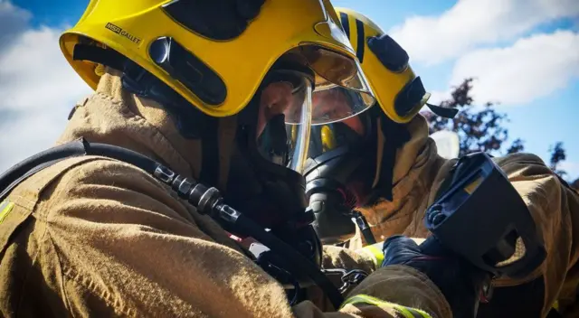 Staffordshire firefighters