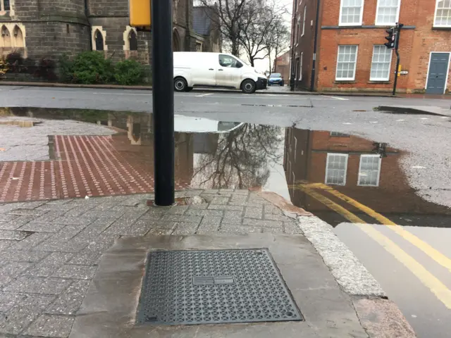 Puddle in Derby