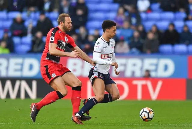 Antonee Robinson and Laurent Depoitre