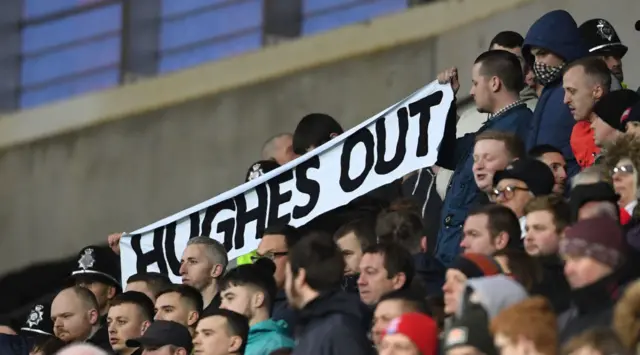 Hughes out banner