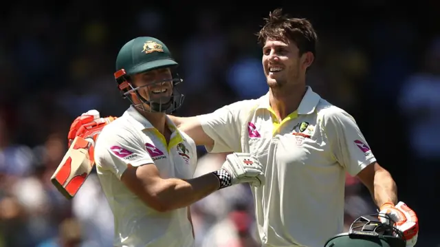 Shaun and Mitchell Marsh