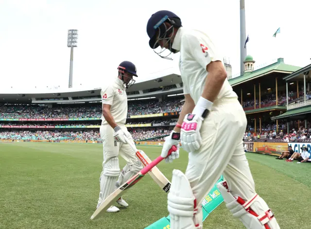 Alastair Cook and Joe Root