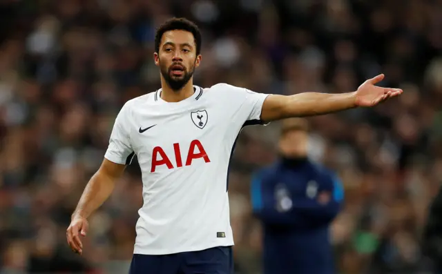 Tottenham Hotspur's Mousa Dembele