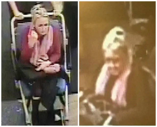 CCTV of the woman police area searching for.