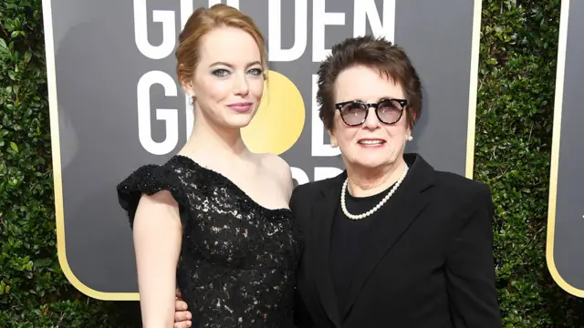 Emma Stone and Billie Jean King