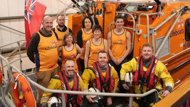 Lifeboat team