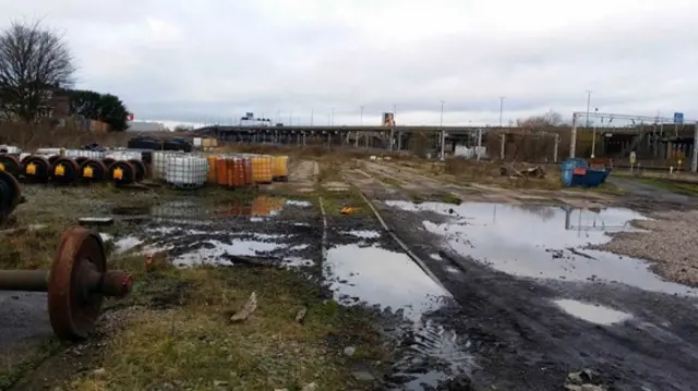 Bescot railway sidings