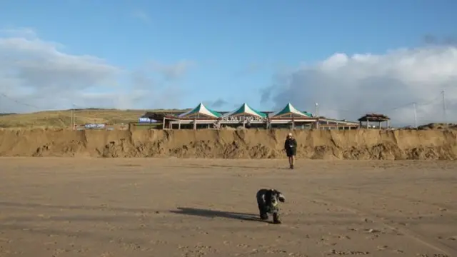 perranporth beach