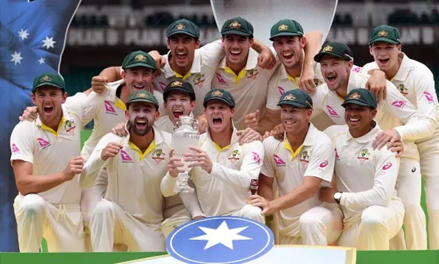 Aus celebrate