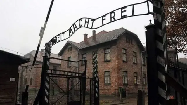 Auschwitz gate