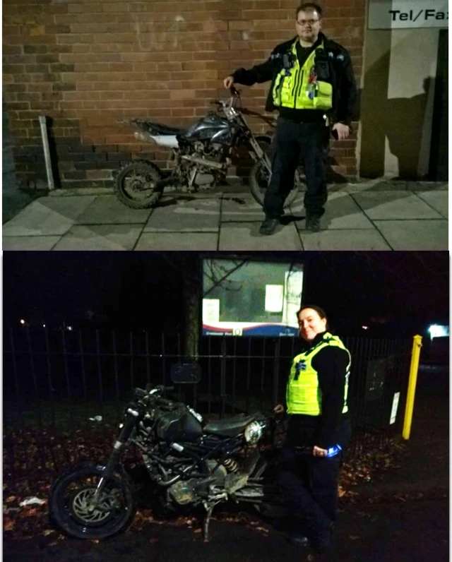 Two motorbikes seized in Doncaster area