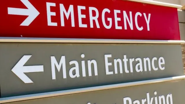 Hospital sign