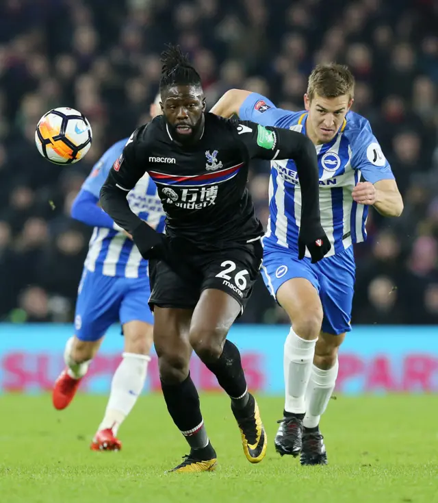 Bakary Sako of Crystal Palace