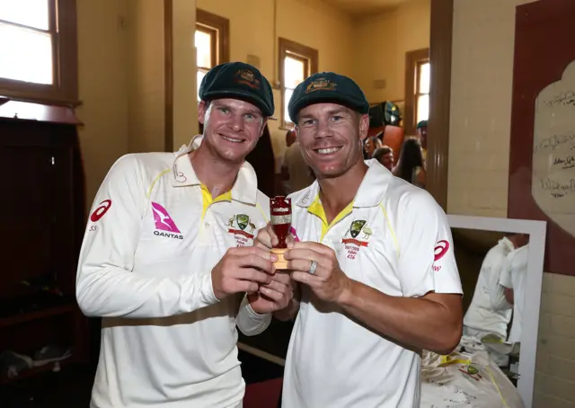 Steve Smith and David Warner