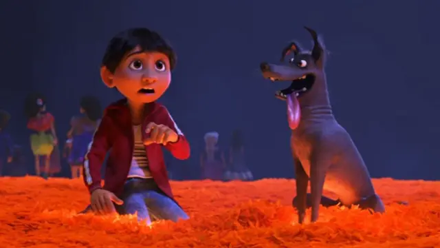 A scene from Coco