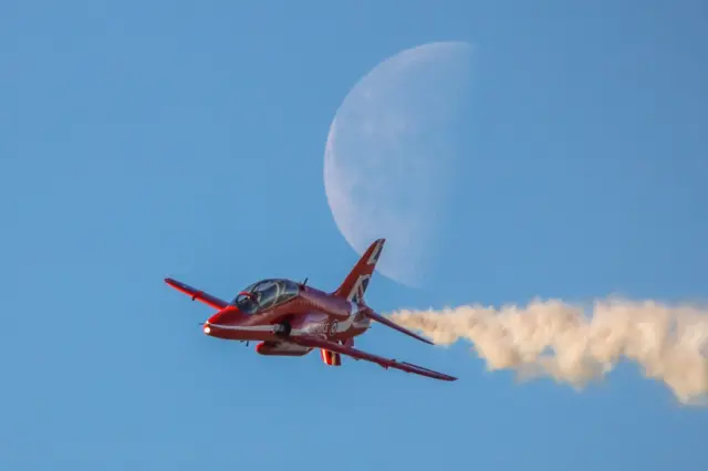 red arrow