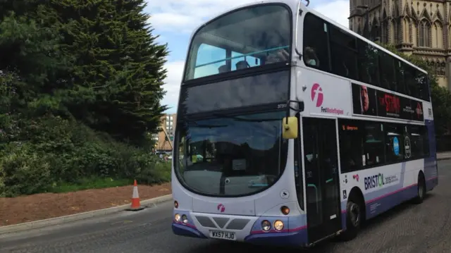 Bus in Bristol