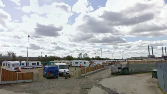 Mill Lane Traveller site.