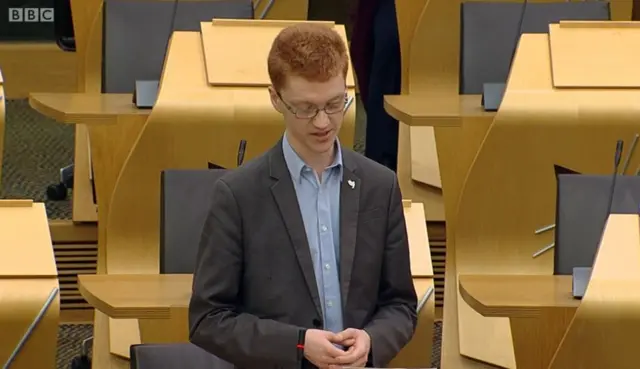 Green MSP Ross Greer