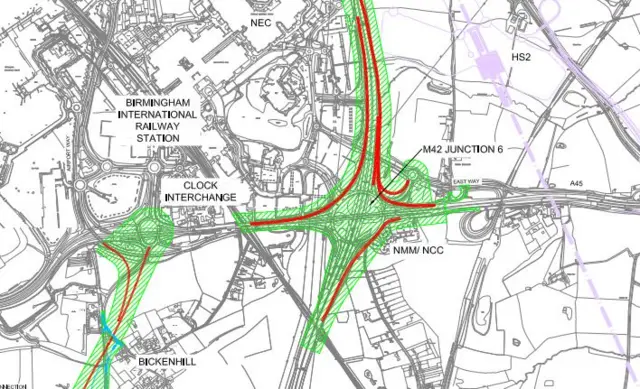 M42 improvement map