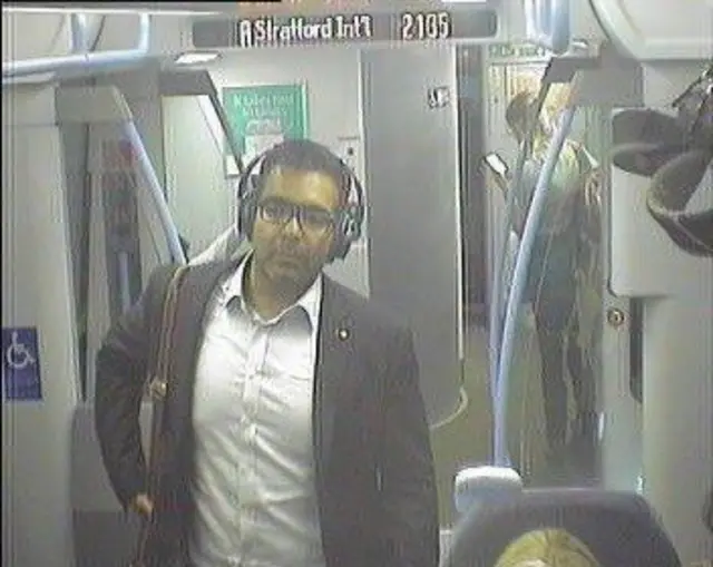 CCTV of HS1 sex attacker