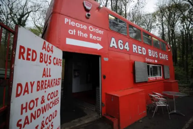 Red bus