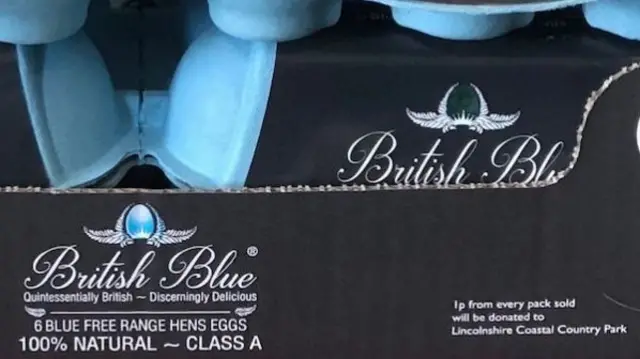 Blue eggs