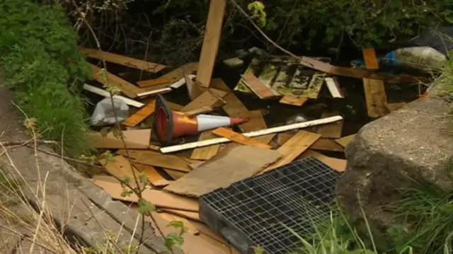 Fly-tipping in hull