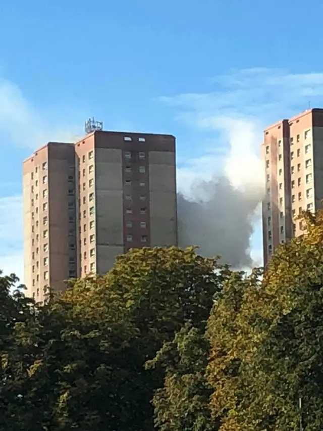 Tower block fire