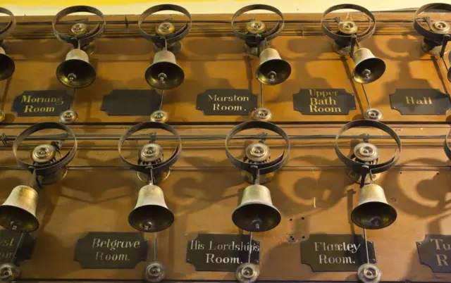 Servants' bells at Tyntesfield
