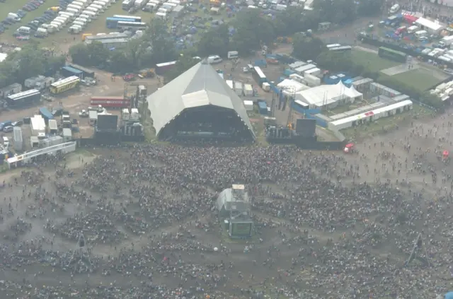 Glastonbury music festival