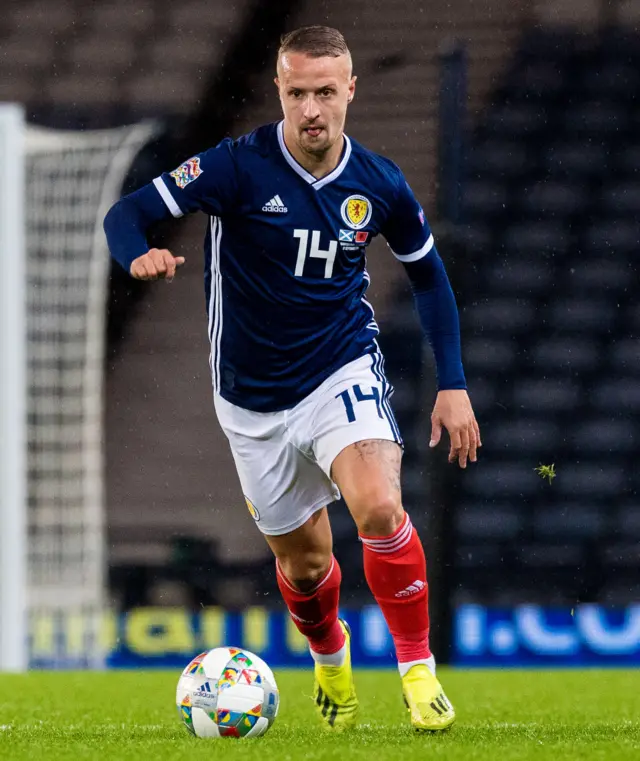 Scotland striker Leigh Griffiths