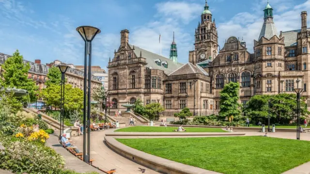 Sheffield's Peace Gardens