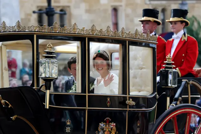 Princess Eugenie and Jack Brooksbank