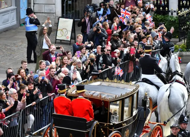 Carriage procession in Windsor