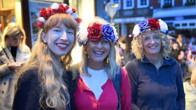 Amy Gardner, Kim Russell and Karen Levet