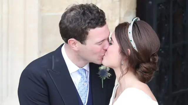 Jack Brooksbank and Princess Eugenie