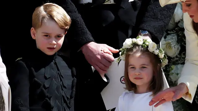 Prince George and Princess Charlotte