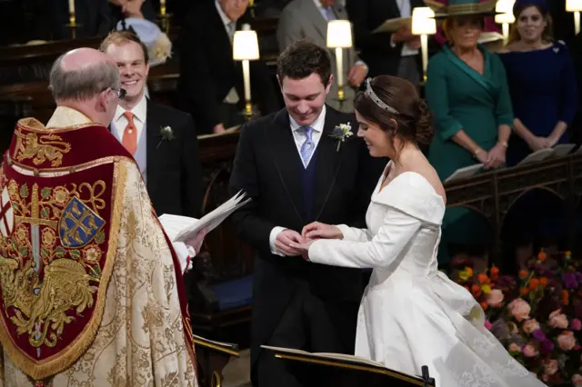 Jack Brooksbank and Princess Eugenie